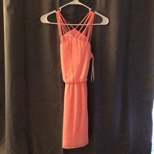 Bright Pink Dress with belt